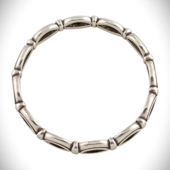 SLANE & SLANE Beautiful Sterling Silver Bangle Bracelet 41 Grams - Picture 2 of 10